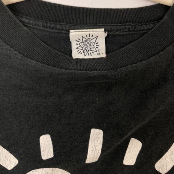 KEITH HARING VINTAGE ORIGINAL POP SHOP 80'S / 90'S T-SHIRT RADIANT BABY & DOG - Picture 5 of 5